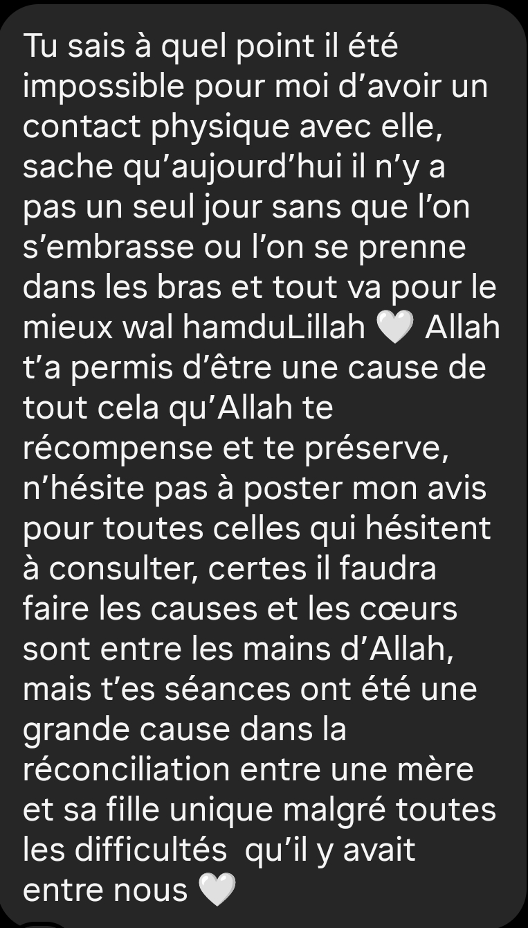 Thérapeute musulmane